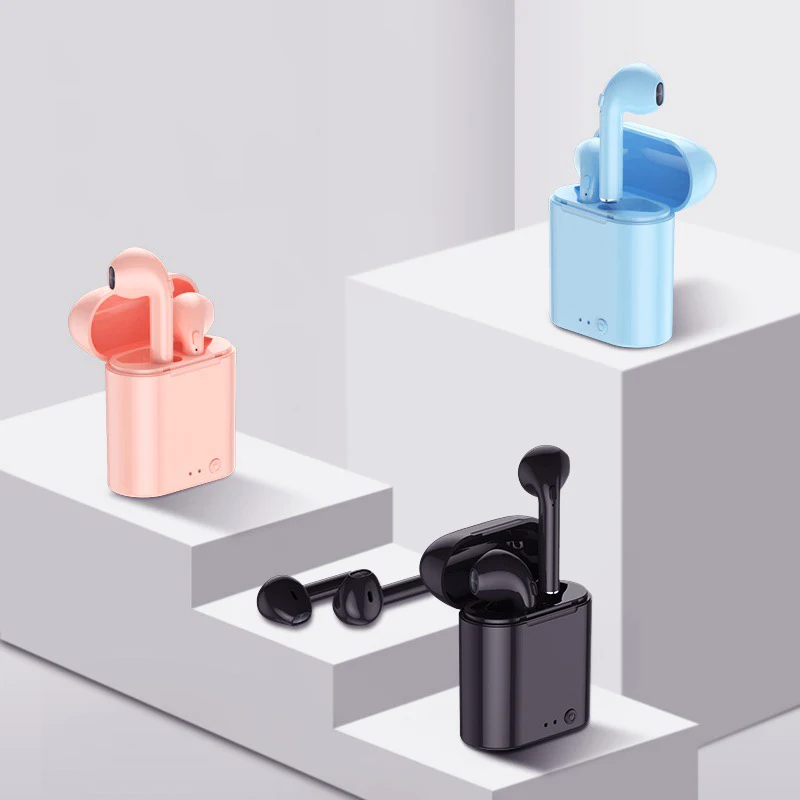 Беспроводные наушники i7s Mini TWS Ture Bluetooth спортивные наушники-вкладыши гарнитура с