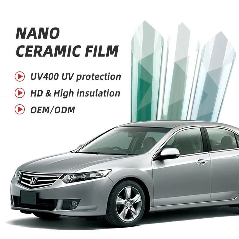 Ширина 50 см VLT70% HIR100% Высокое качество нанокерамическая пленка боковое окно