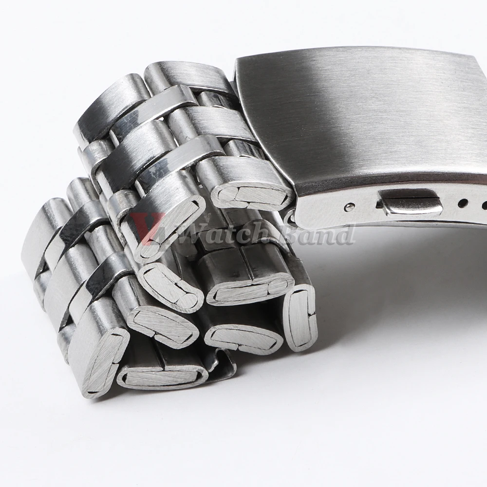 Ремешок 20 мм 22 для часов Samsung Galaxy Watch 3 Active2 Fitbit стальной ремешок Huawei металлический