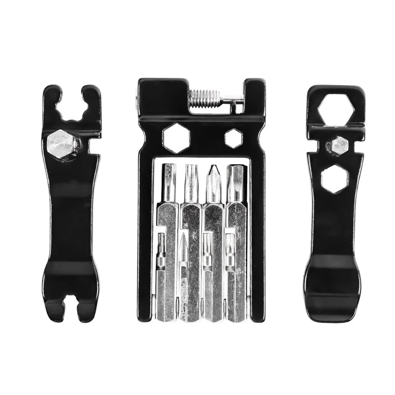 

Multipurpose Socket Wrench Screwdriver 20 in 1 Fittings Foldable Kit Cycling Hex Spoke Wrench Portable Maintenance for MTB Bike