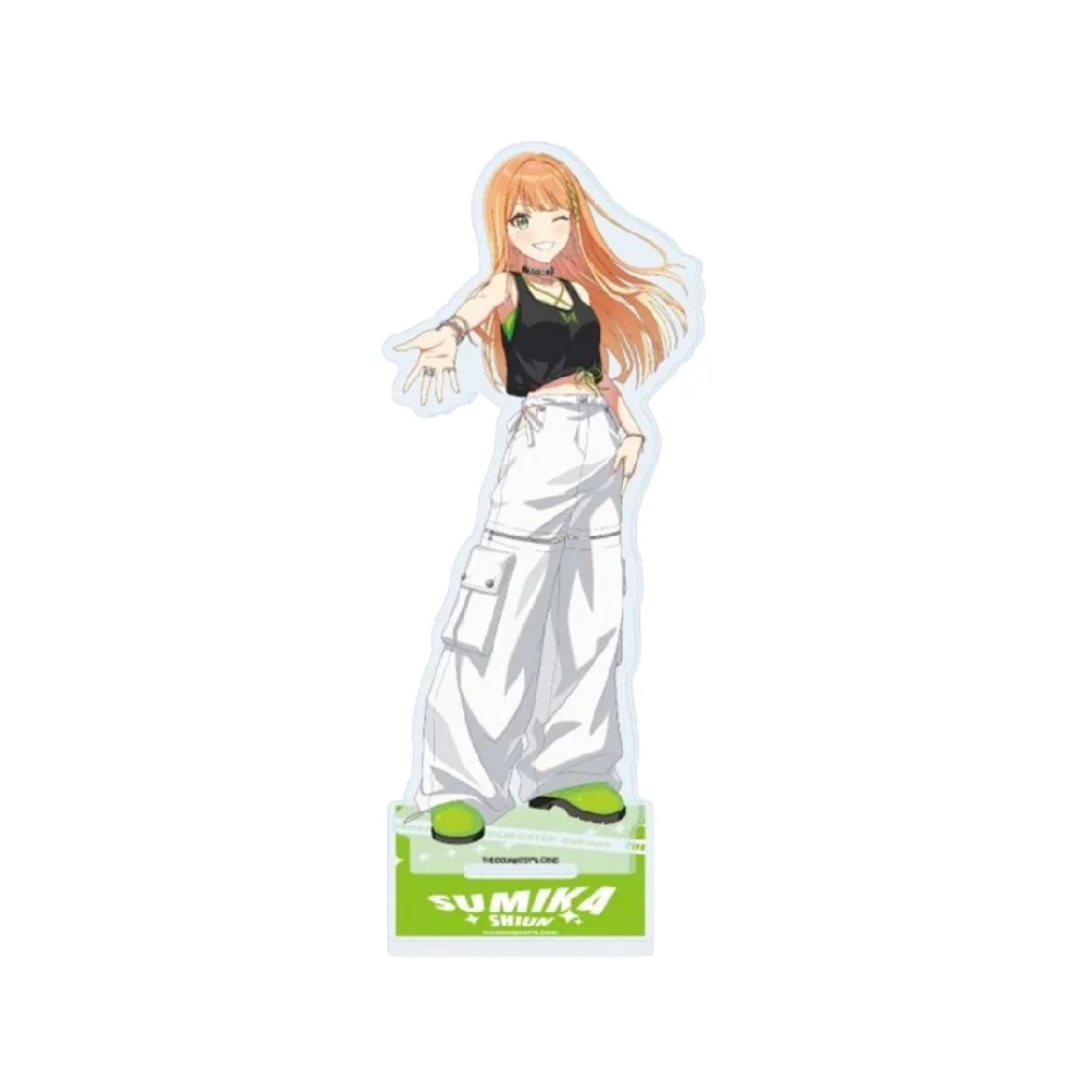 Фото Акриловая подставка-брелок Gakuen Idolm@ster с подвеской Ханами Саки Котоне, игровые аксессуары, коллекционный декор, подарок №5