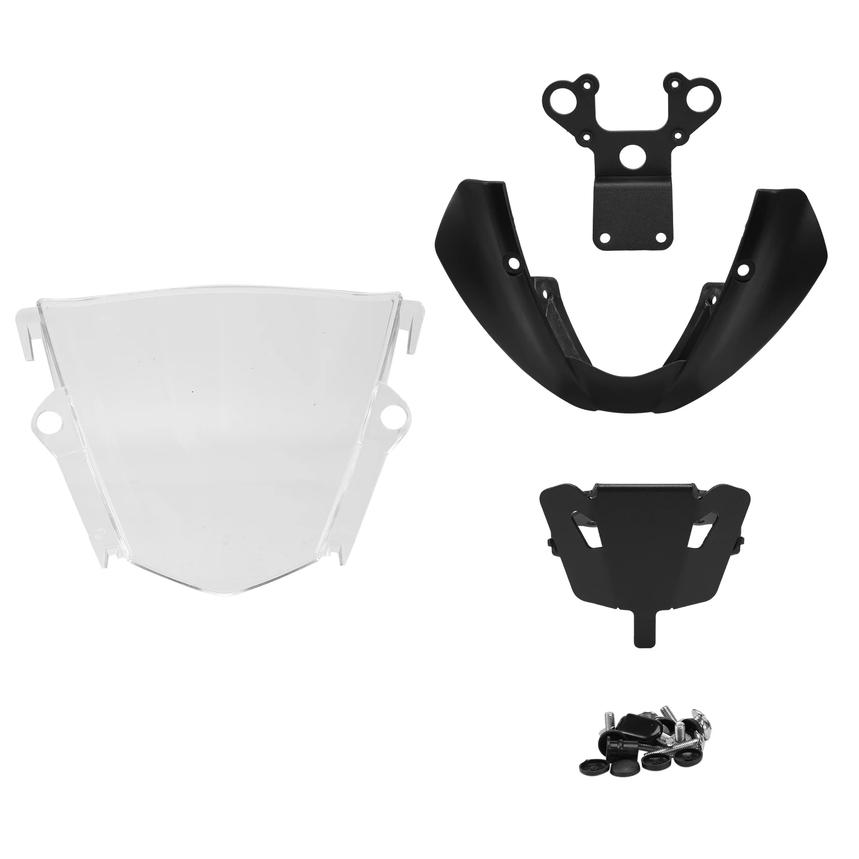 

Motorcycle Windshield for- Monster 950 937 Monster 950 Monster 937 2021-2022 Windscreen (Black)