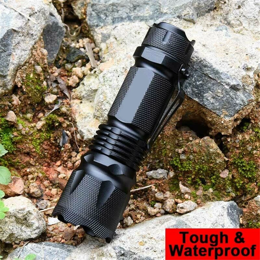 

ZK30 Powerful Tactical Flashlights Portable LED Camping Lamp 3 Mode Zoomable Torch Light Outdoor Bicycle Waterproof Lantern Lamp