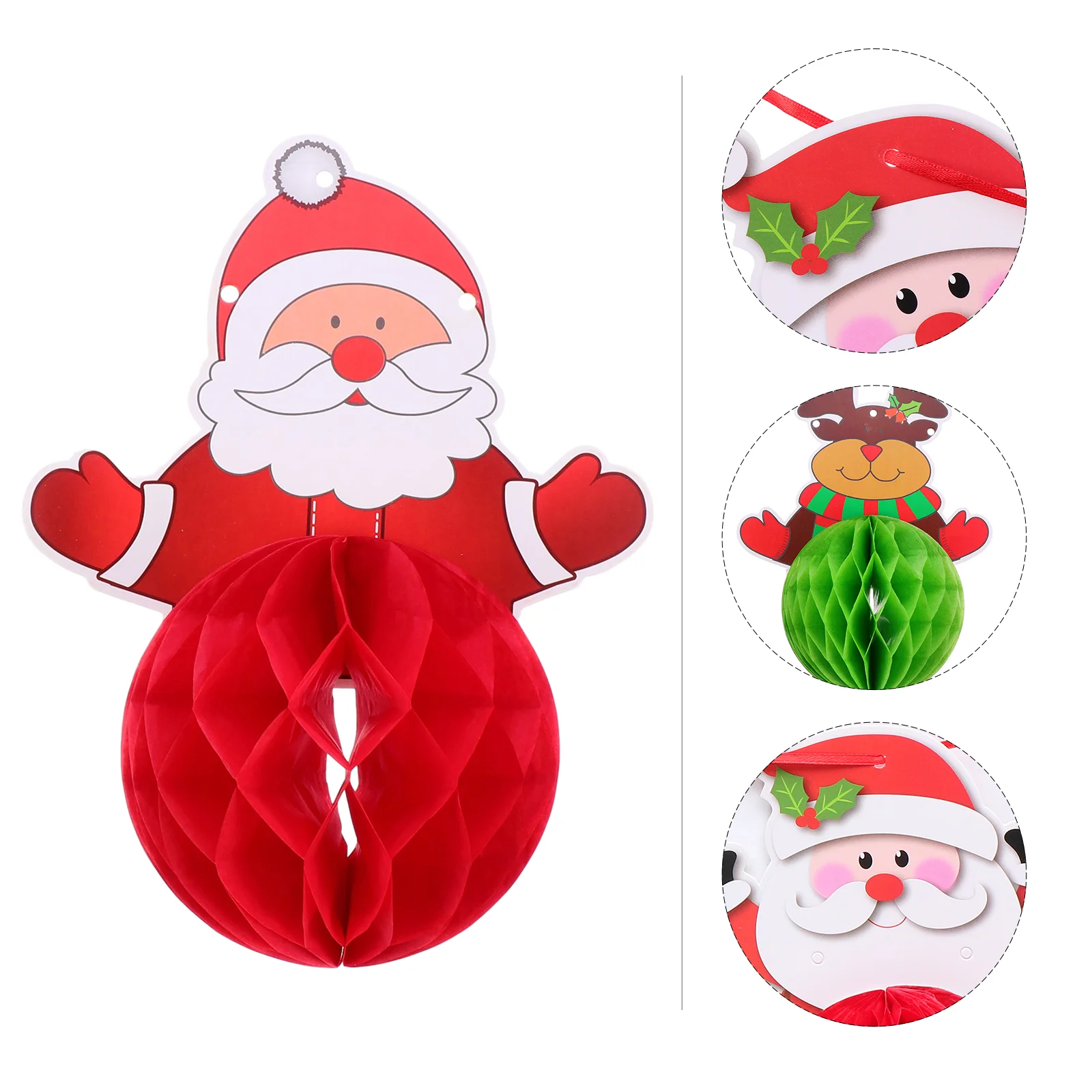 

Party Christmas Decorations Honeycomb Hangingswirl Decoration Ceiling Holiday Favors Supplies Decortree