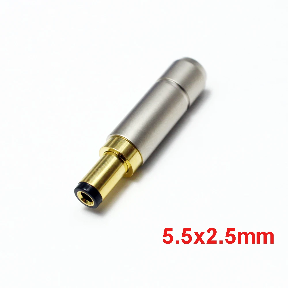 

NinthQua позолоченный разъем питания постоянного тока 5.5x2.1/2.5 10А