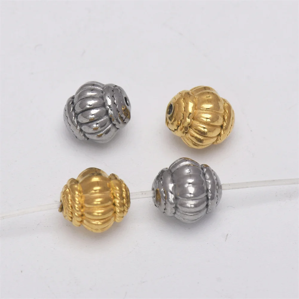 Hofriated круглые бусины-сепараторы из нержавеющей стали диаметром 8 7 мм для