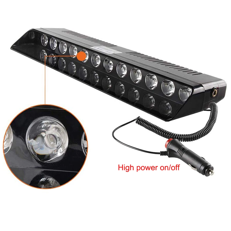 Автомобильный Стробоскоп мигасветильник свет s лампа 12 светодиодов