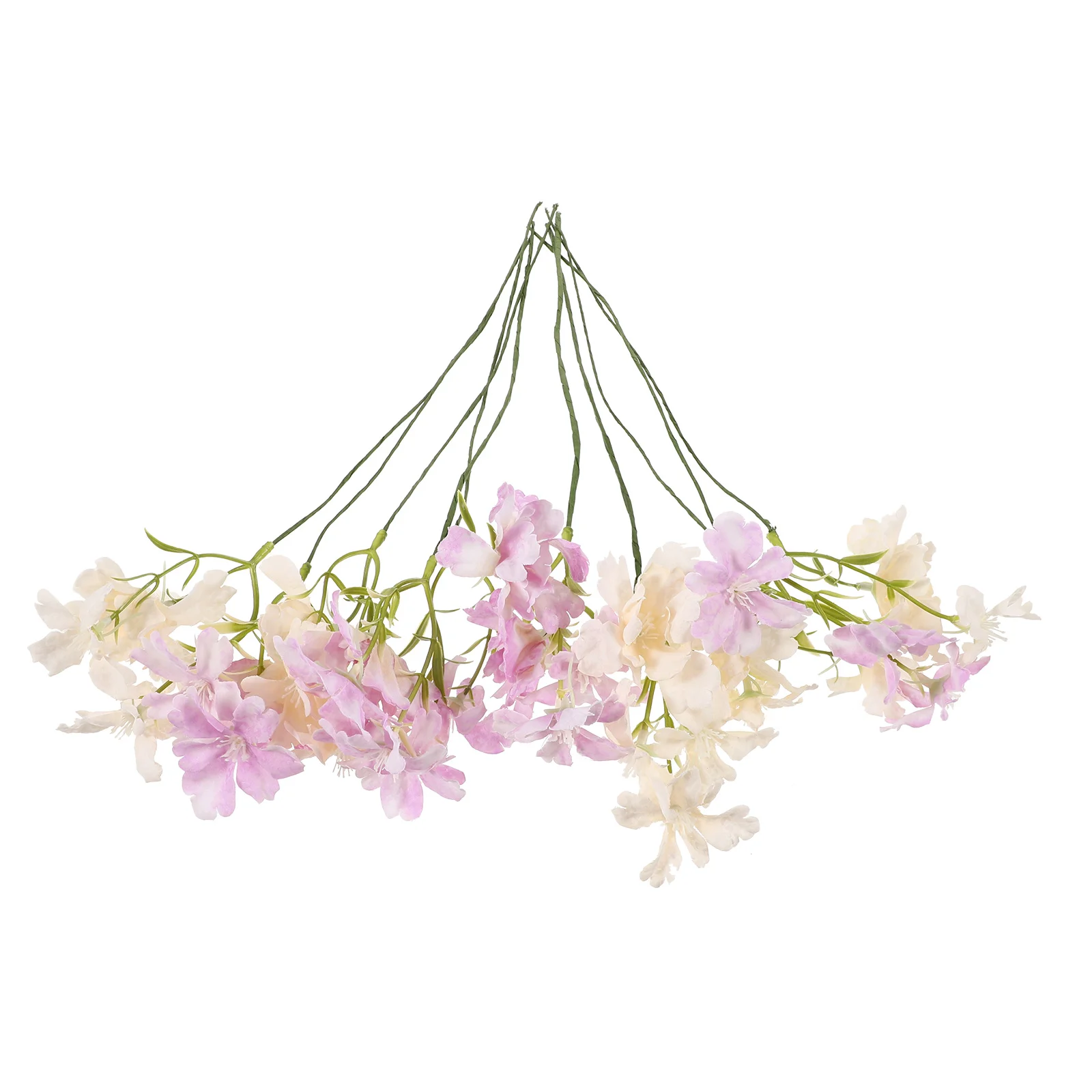 10 шт. искусственные растения украшения элегантные стебли цветов имитация