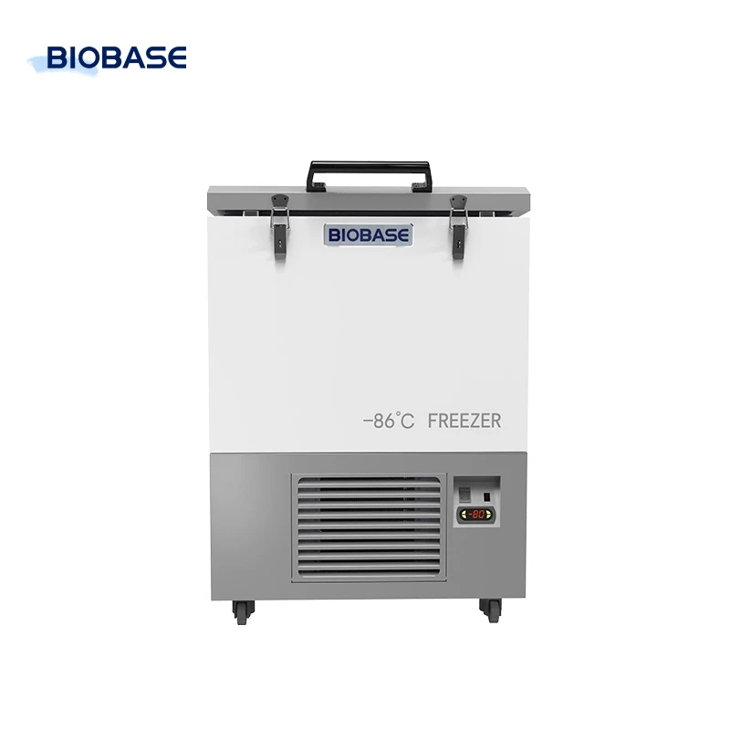 Фото BIOBASE CHINA -86 ℃   Ультранизкотемпературный морозильник BDF-86H60, 60 л, криогенный холодильник для вакцин, для лабораторий №3