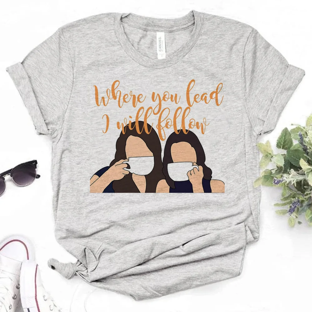 Gilmore Girls тройник женский дизайнерская футболка female y2k 2000s одежда с изображением