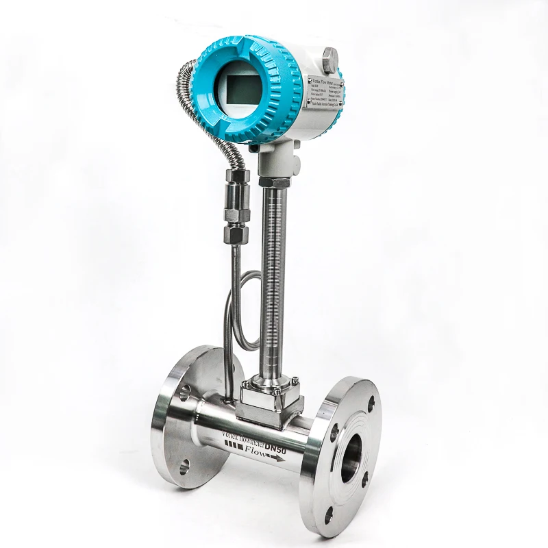 unkowa czujnik przepływu gazu Wysokotemperaturowy przepływomierz pary grzewczej Rozmiar 2&quot Przepływomierz wirowy