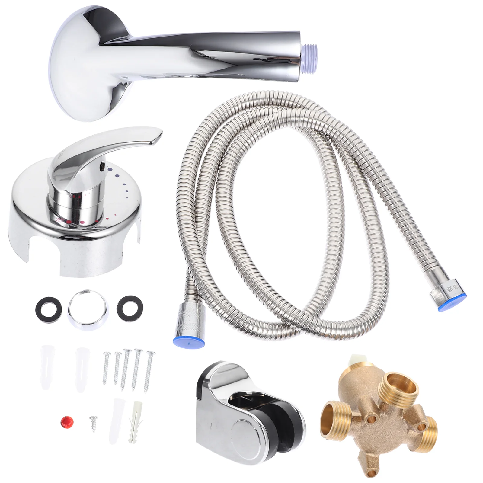 

Shower Copper Water Shower Tap Copper Showering Bathroom Accessory for Bathroom Hotel Home