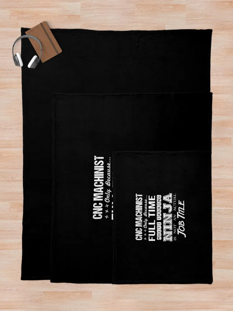 Машинист с ЧПУ - многозадающее одеяло ниндзя очень большое для дивана забавный