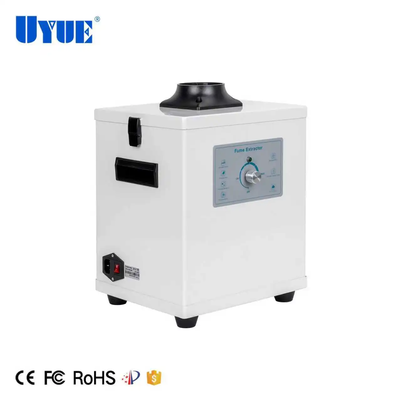 Фото UYUE JH150 Дымоуловитель для паяльной станции, очиститель воздуха для бессвинцовой микро-ремонтной мастерской, фильтрация воздуха №2