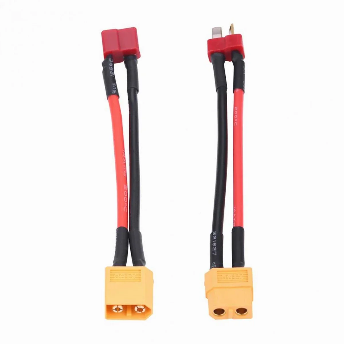 Переходник XT60 к Deans T-Plug «папа-мама» Т-разъем к кабелю «мама» XT60 100 мм для Lipo батареи 14AWG RC Запчасти (art.: 3920cd253b40c) - 3920cd253b40c