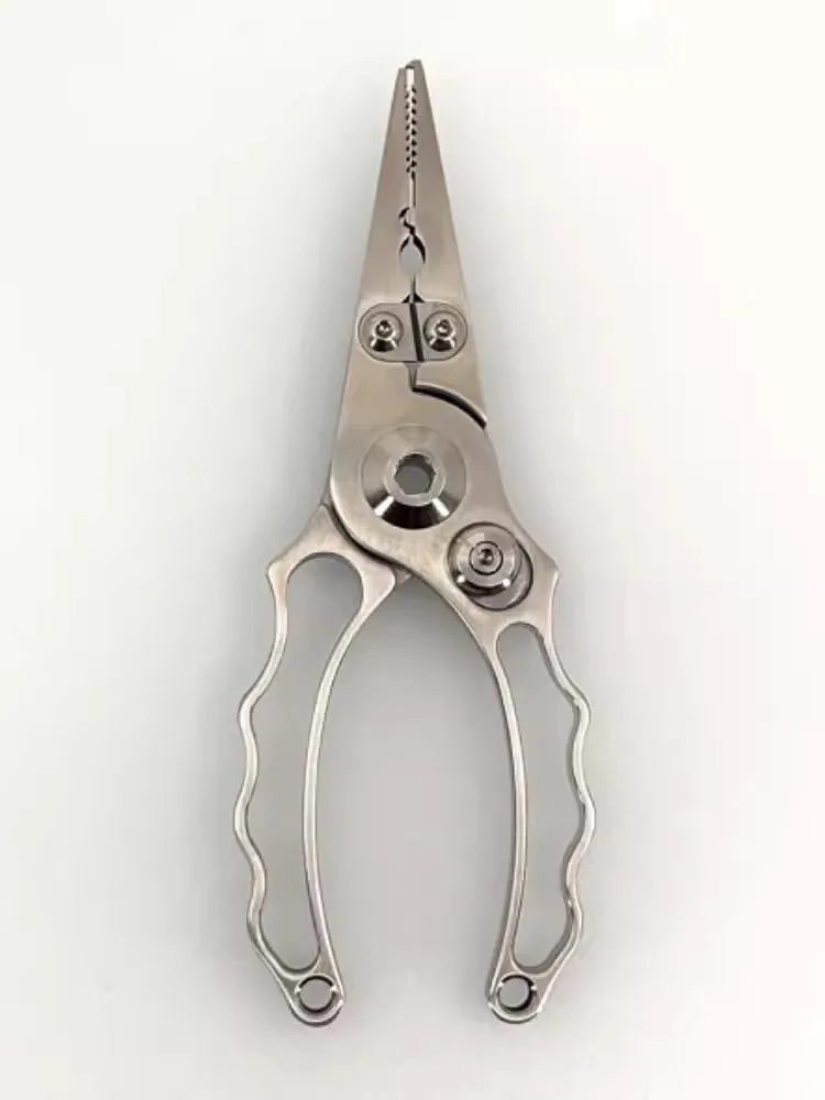 Рыболовные плоскогубцы TIJ из титанового сплава маленький рыболовный инструмент