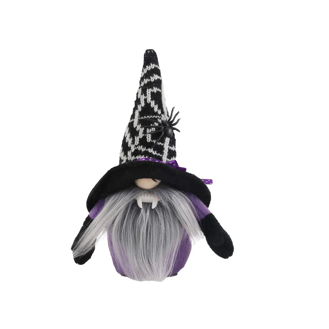 

1PC Halloween Doll Spider Handmade Plush Gnome Swedish Holiday Party Decoration Gift Doll Christmas Decor New Year 2022