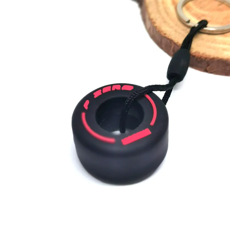 

Keychain Simulation Cartoon Smal F1l Tire Keychain Creative Unisex Car Bag Key Ring Pendant Gift For Car Lovers