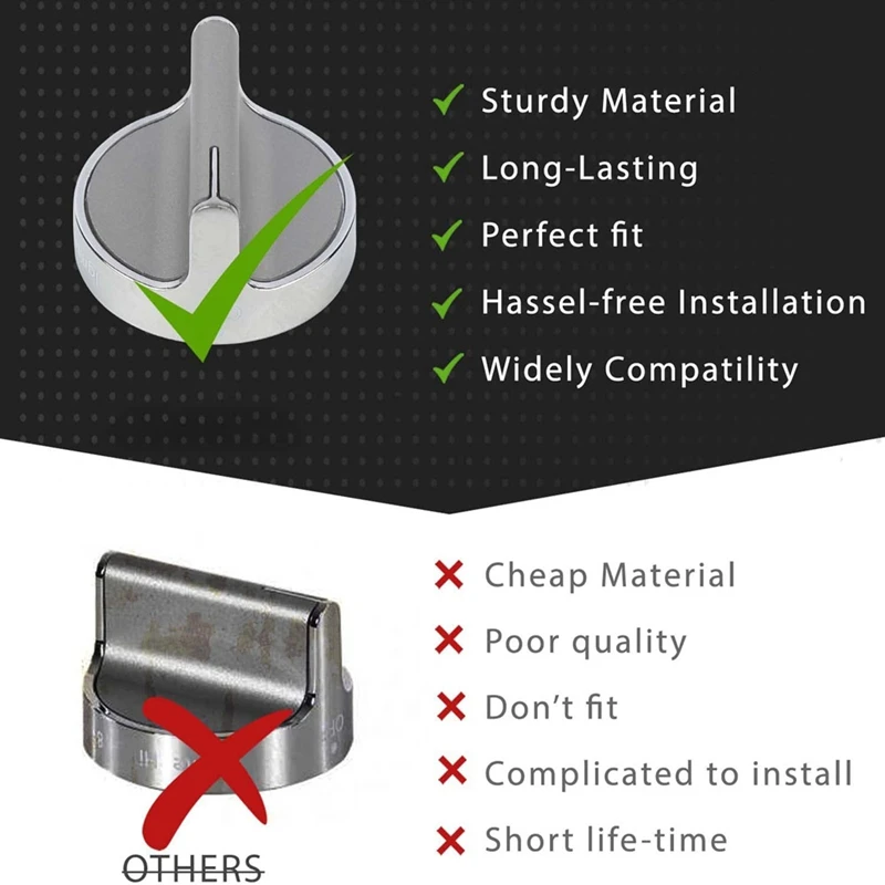 5 шт. 10430807 В 10676228 АП 5958476 PS 10067059 EAP Замена ручки управления горелкой