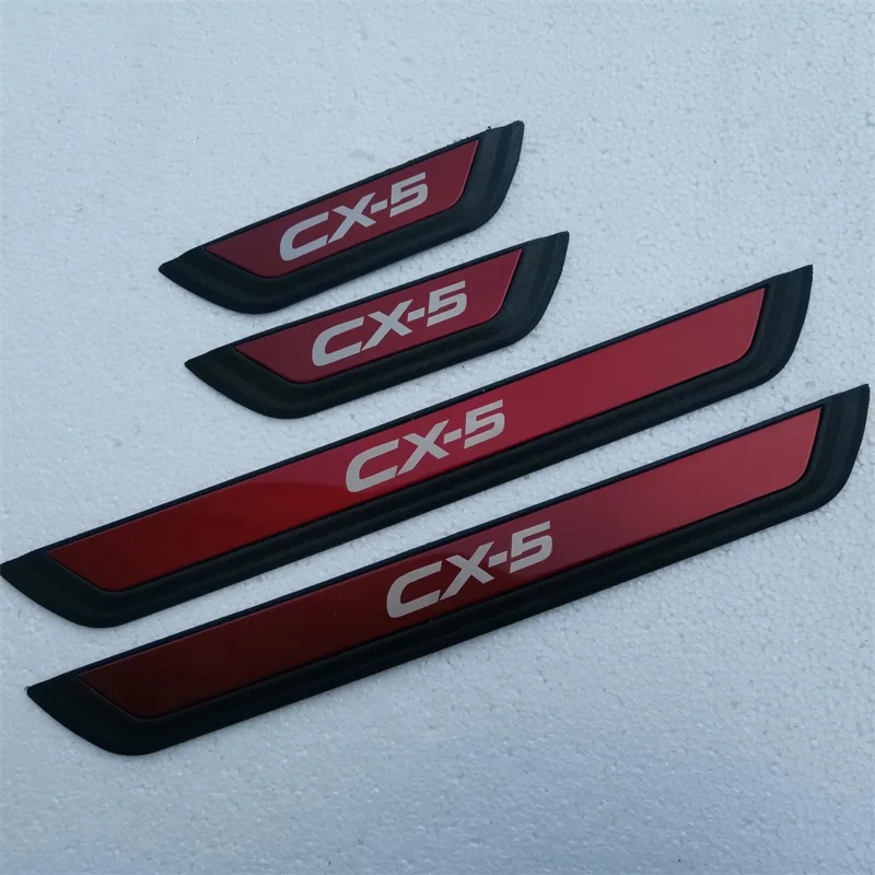 

Автомобильные аксессуары для Mazda Cx-5 2017-2018 2019 2020 2021 2022-2024 накладка на порог педали защитная пластина из нержавеющей стали