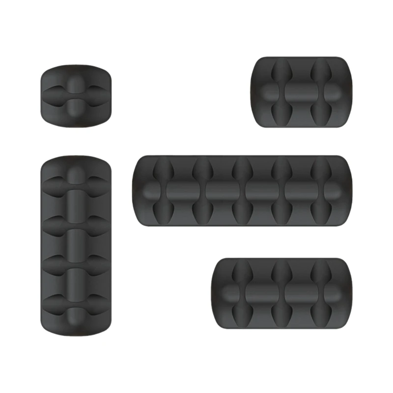 

Bcase Desktop Cable Organizer, Data Cable Sorting And Fixing, Silicone Charging Cable Holder, Headphone Cable Hub