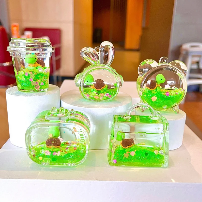 10 шт. подвеска в виде зеленой черепахи