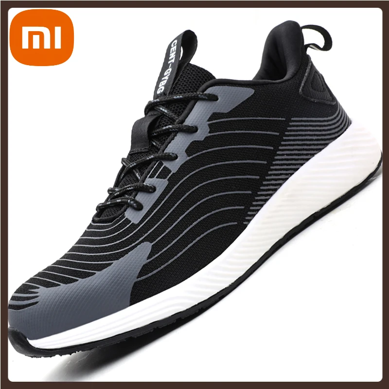 

XIAOMI Work Sneakers Safety Shoes Men With Steel Toe Cap Boots Puncture-Proof Security Work Shoes Indestructible Footwear