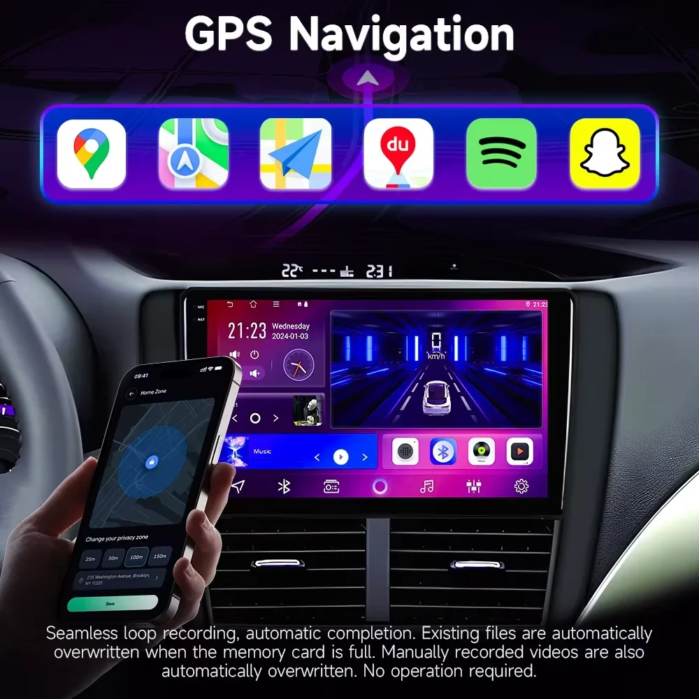 Фото Автомагнитола Android 16 для Ford Fiesta Mk VI 5 Mk5 2002-2008, мультимедиа, видео, беспроводной Carplay, навигация GPS, сенсорный экран, DVD №5