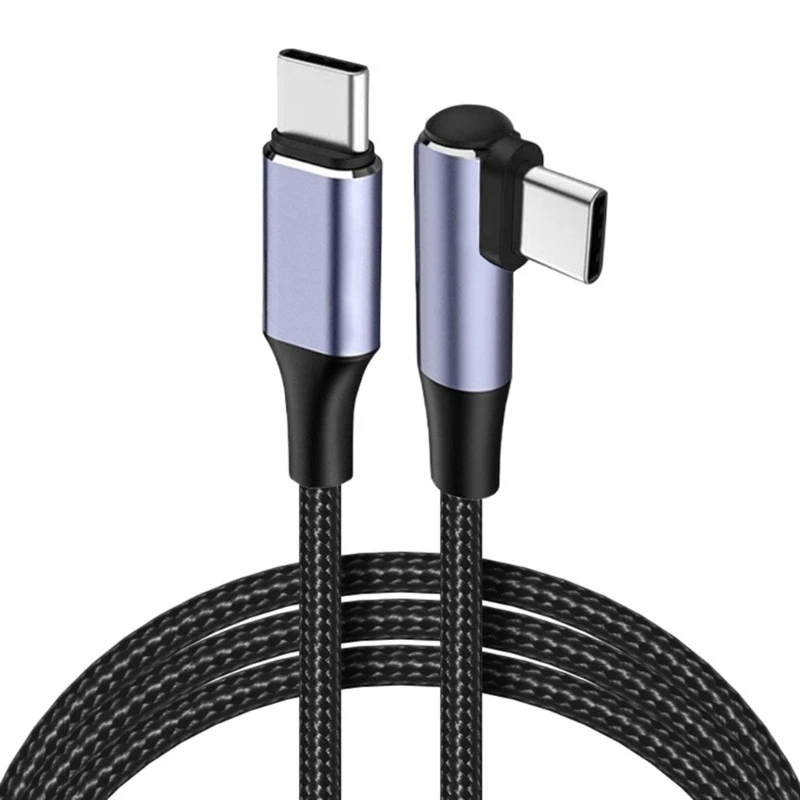 Кабель USB C-Type C 480 Мбит/с 100 Вт шнур для быстрой зарядки мобильного телефона 25 см