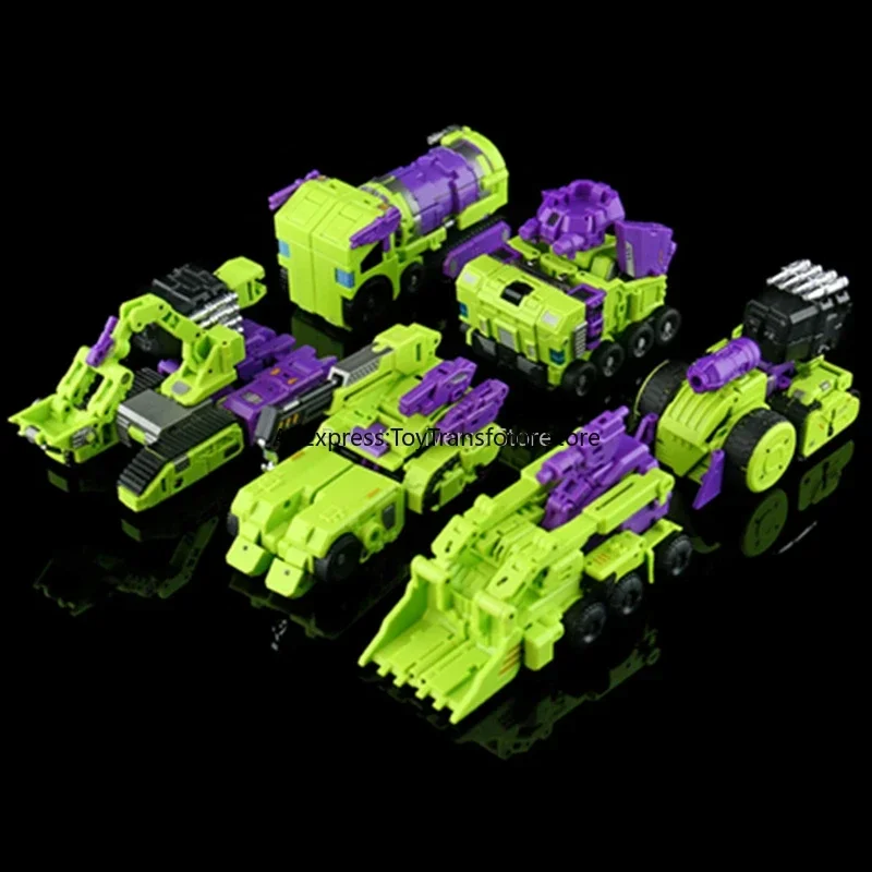 Lucky Cat микро Космос трансформер MC-02 MC02 девастатор RIKI-OH Scrapper Hook Mixmaster DW мультяшная