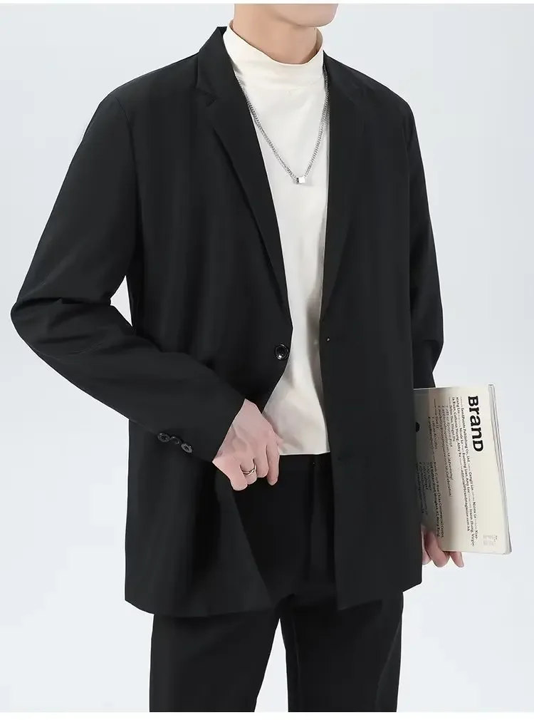 Новинка 2023 повседневный мужской костюм элитный элегантный деловой наряд куртка