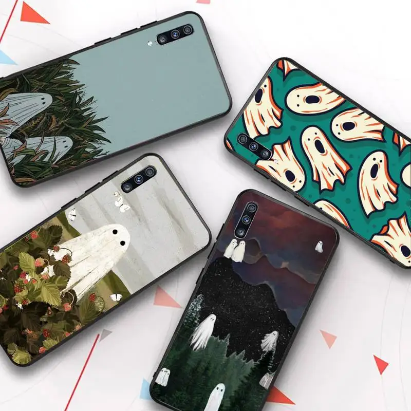 

Cute Ghost Phone Case For Samsung A 10 11 12 13 20 21 22 30 31 32 40 51 52 53 70 71 72 73 91 13 shell