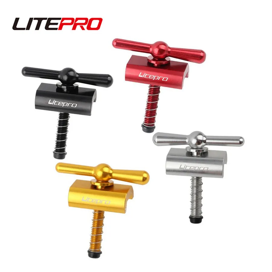 Litepro 16 дюймов складной велосипедный кран ручка вращающийся зажим Складная C