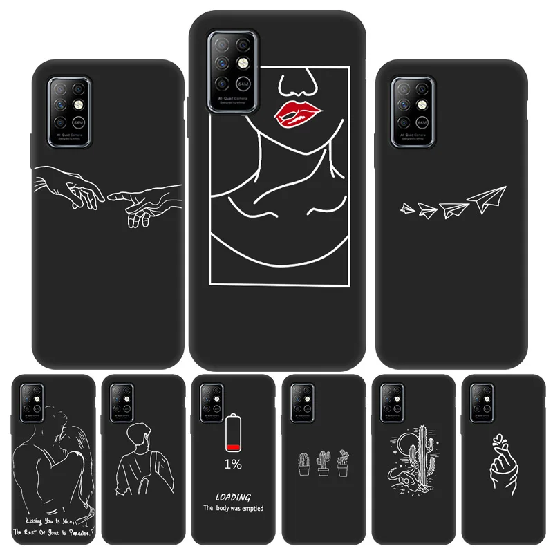 tpu case for alcatel 1s 2021 case silicone alcatel 3l 2021 1a 1b 2020 infinix hot 10 lite 10s 10i 10t note 8 smart 4 zero8 cover free global shipping
