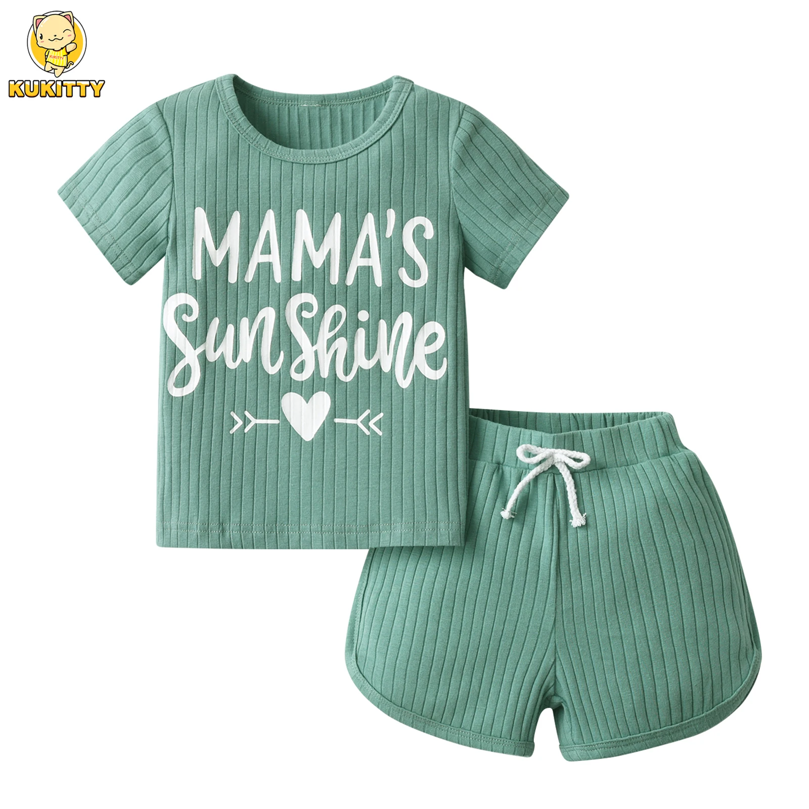 Детская спортивная одежда летний комплект из трех предметов хлопковый материал