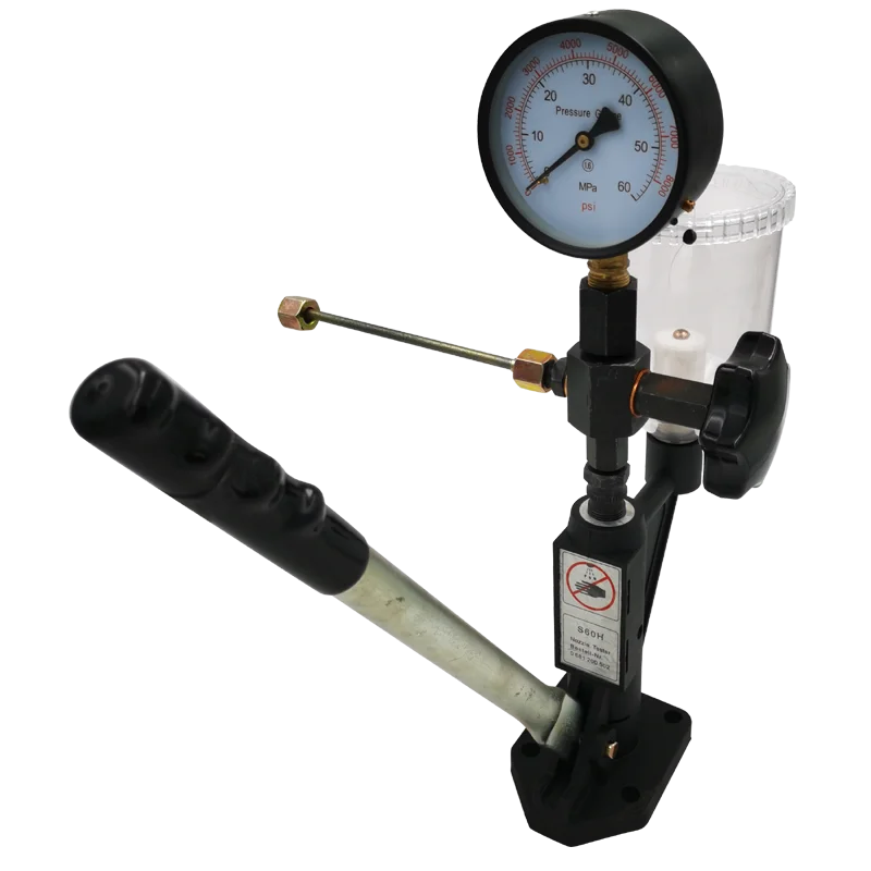 

S60H/ S80 Nozzle Injection Tester For Adjusting Calibrating Diesel Engine Fuel Injectort Tester Accessories