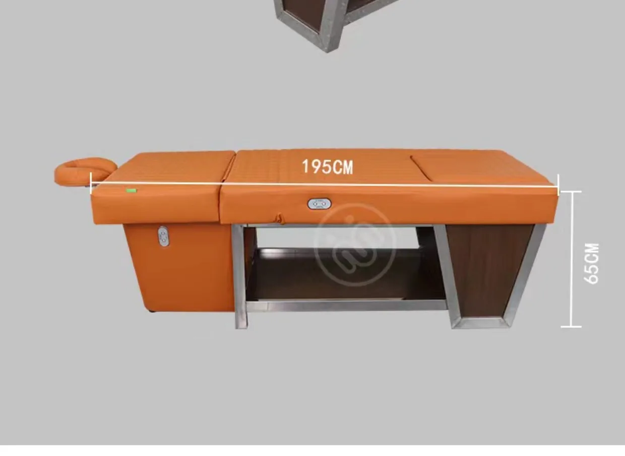 

Face Washing Shampoo Chair Head Therapy Bed Water Circulation Quick Heating Constant Temperature Electric Lifting Massage Couch