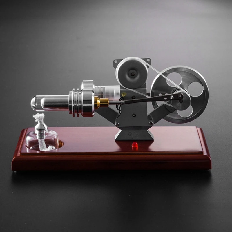 Ретро стиль горячего воздуха двигатель Стирлинга модель маховика дизайн