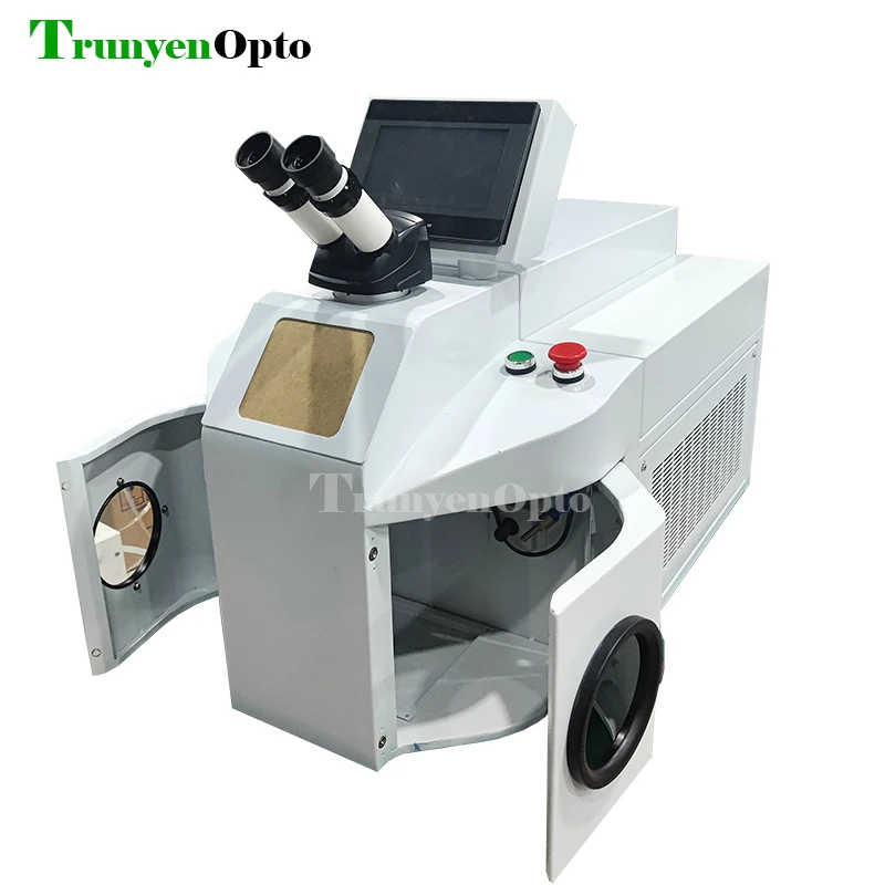 

200W Portable Laser Welding Machine for Jewelry rings necklace chain with beautifull laser spot preccision welding