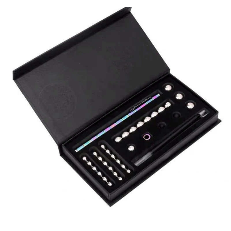 

Decompression Magnetic Pen, Magnets DIY Toys, Building Blocks, Intelligence Learning And Office Stress Relief