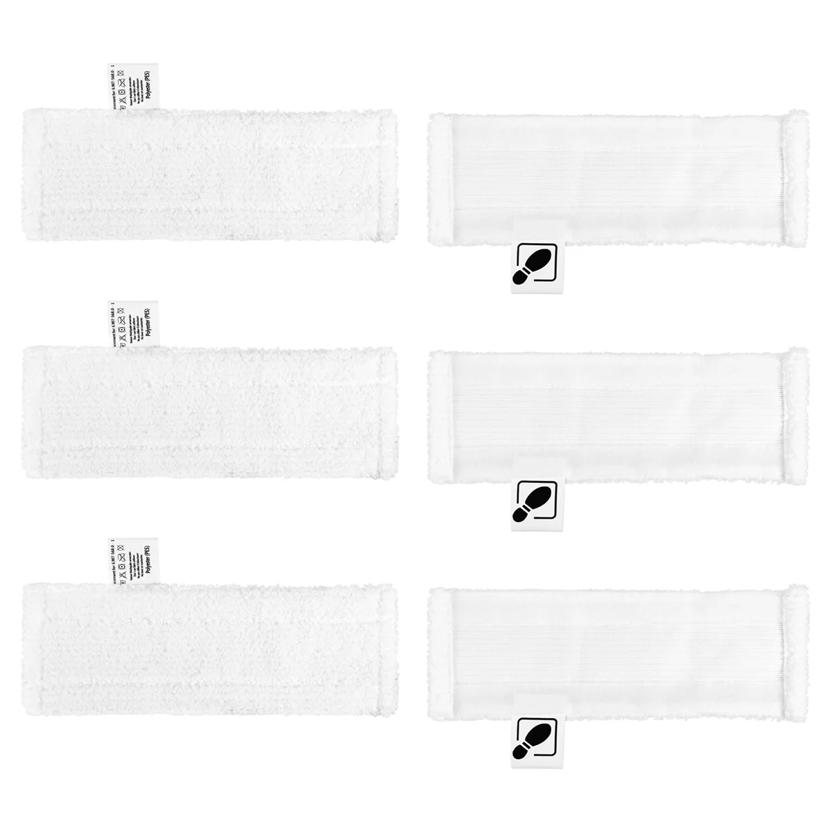 6 шт. тканевая накладка для швабры из микрофибры пароочистителя Karcher EasyFix SC 2 3 4 5