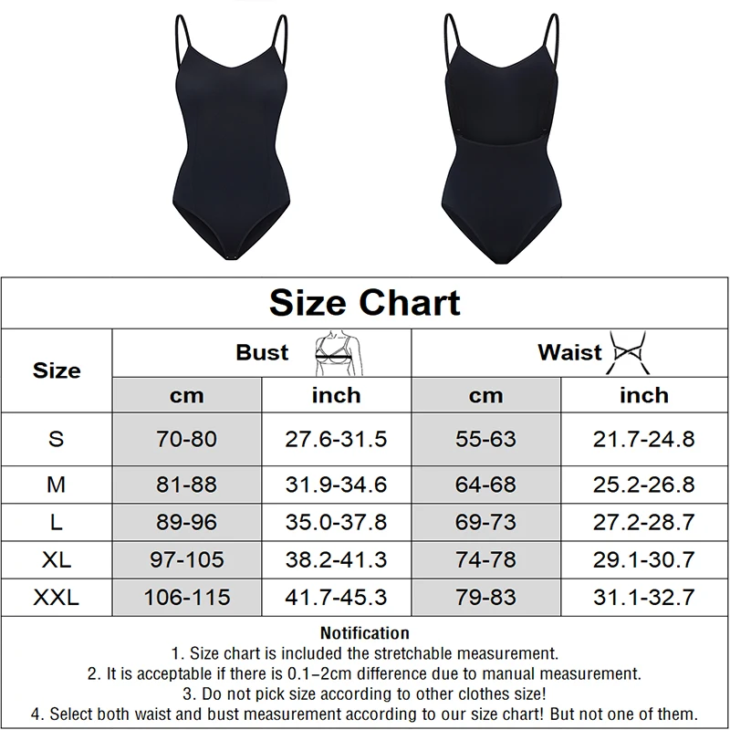 Backless Bodycon Black Skinny Bodysuit Women Body Streetwear Sexy Shapewear Top Stretch Waist Shaper