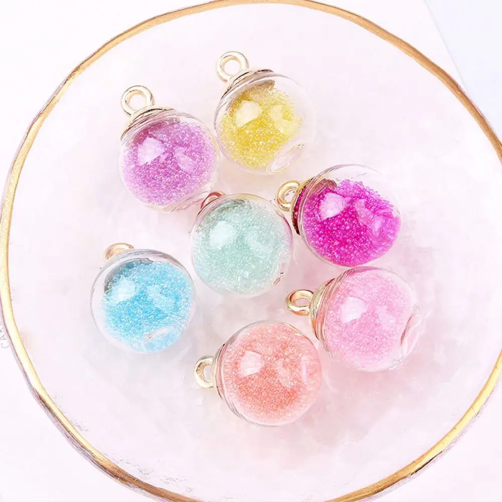 

Шармы для праздника, дня рождения, аксессуары для волос, прозрачный кулон, волшебный шар, стеклянные бусины для вечерние ринки, Рождественск...