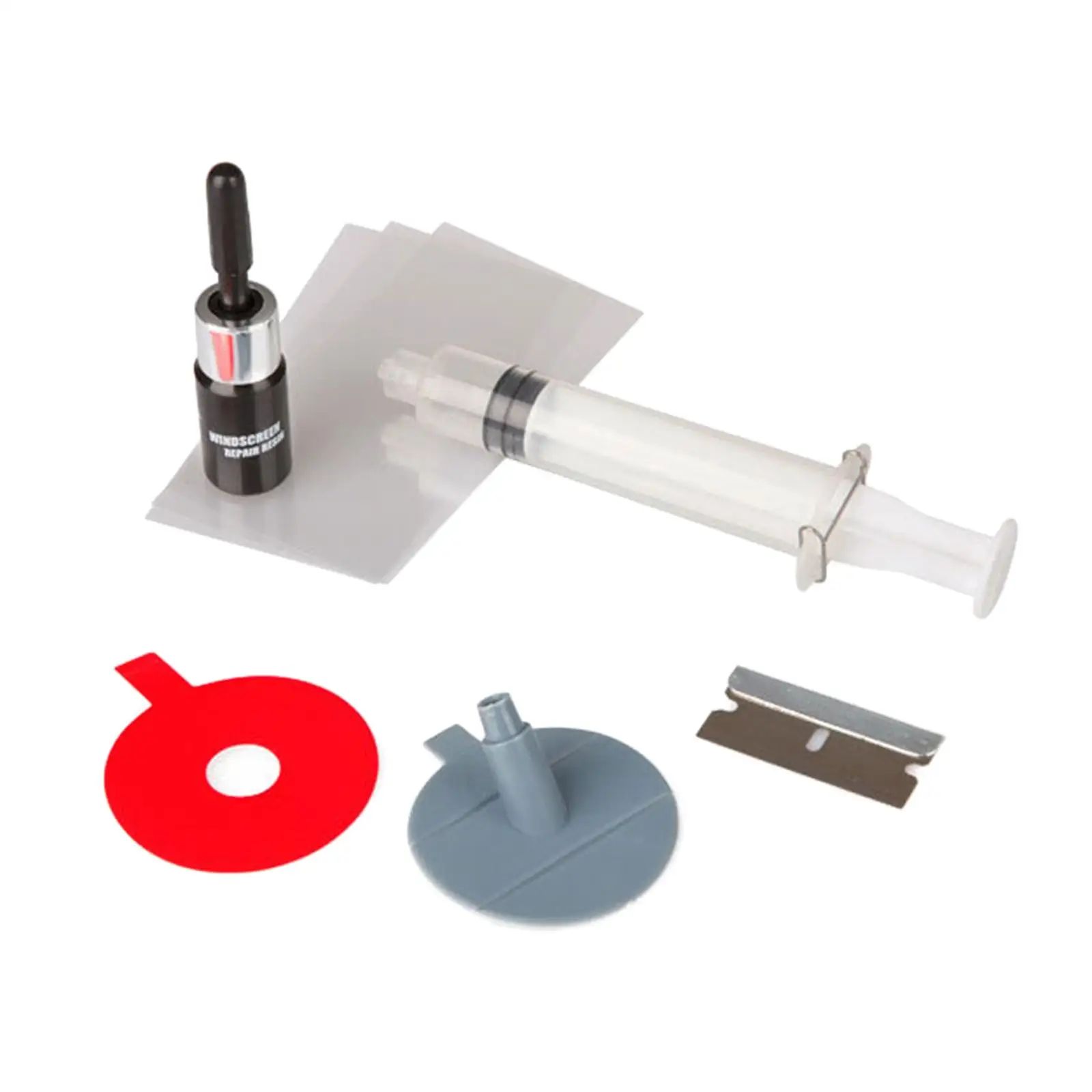 

Automotive Windshield Fluid Repair Kit Windshield Repair Tool