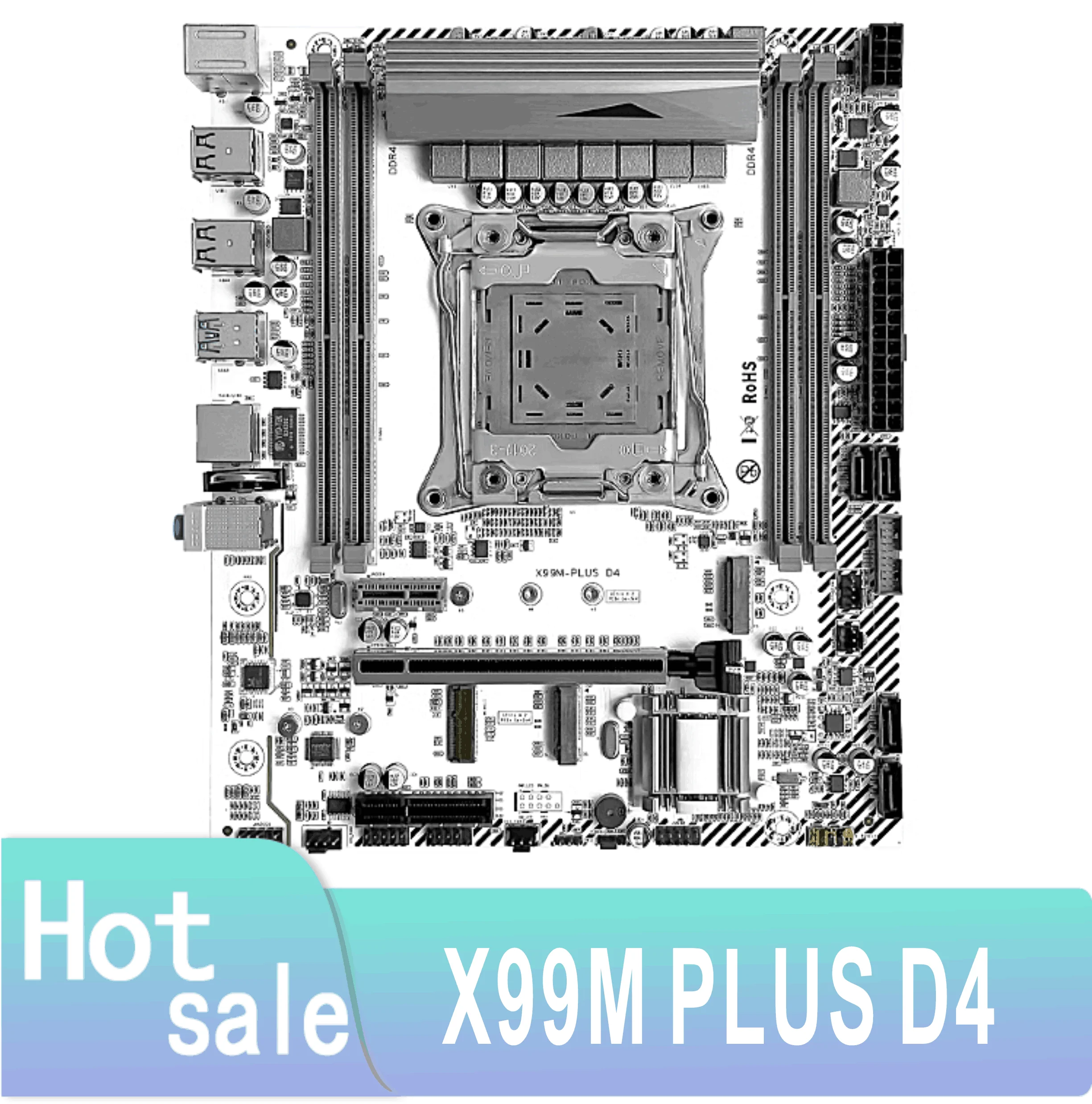 X99 материнская плата LGA 2011-3 Xeon E5 V3 ЦПУ процессор и DDR4 ОЗУ ...