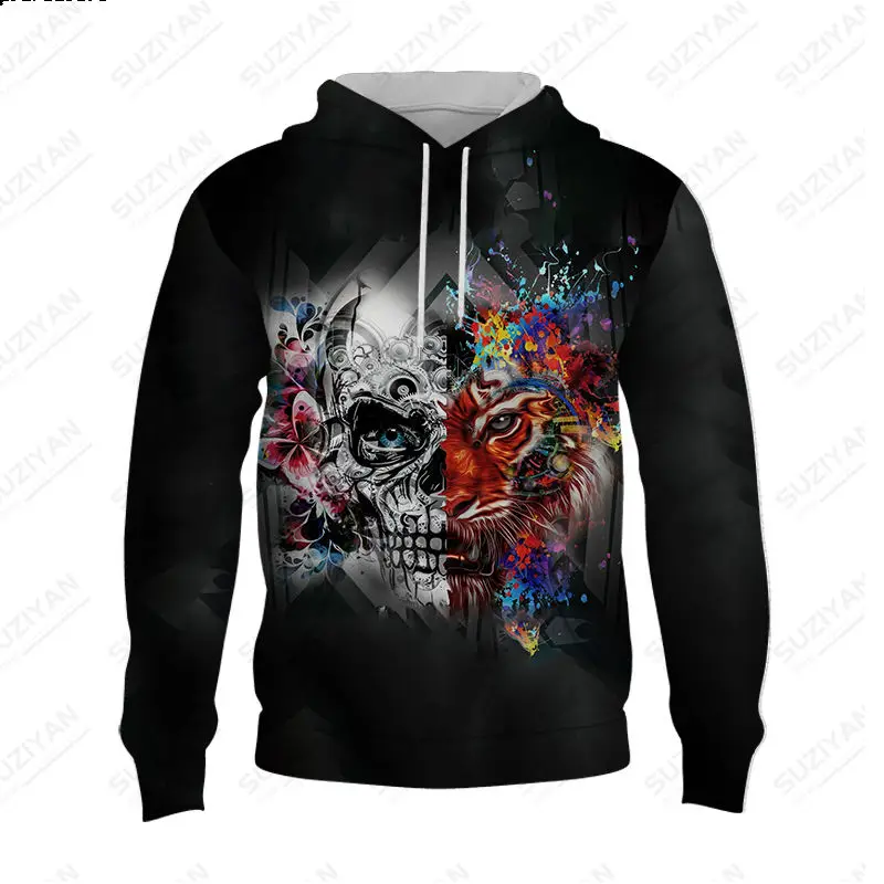 

3D Printed Men's Hoodie Loose fitting Designer Sweatshirt Spring and Autumn Plus Size Harajuku Y2K Clothing Long Sleeve Pullover