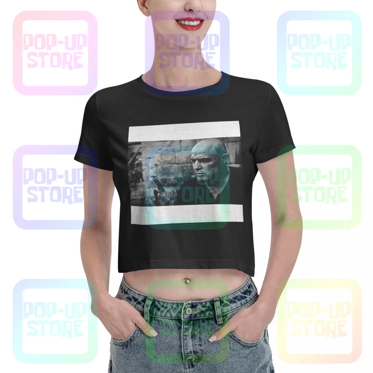 Сейчас полковник Уолтер Е. Короткий женский топ Kurtz, футболка, забавная женская рубашка