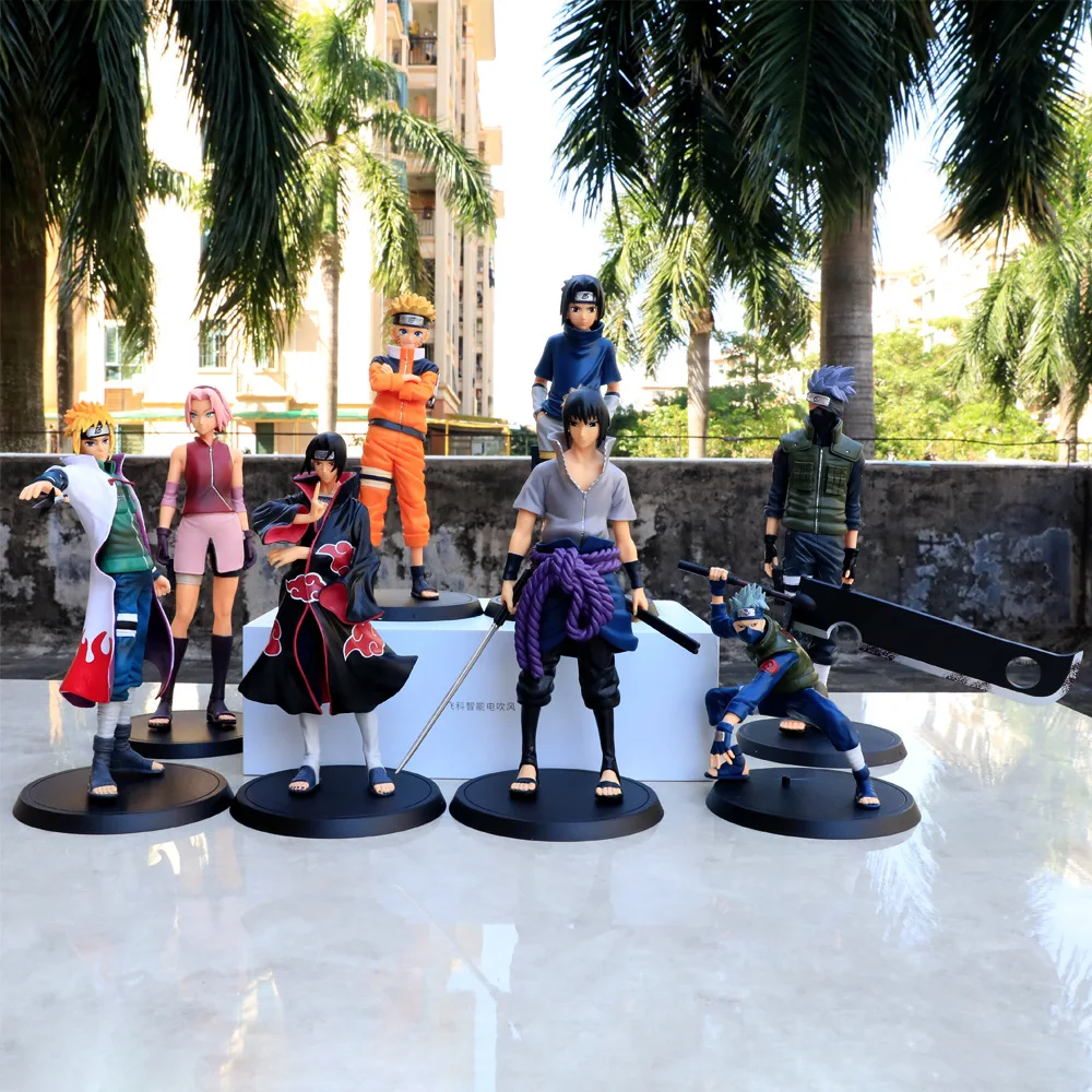 

Фигурка Наруто Узумаки Наруто кавайное украшение для комнаты подарок на Хэллоуин оригинальная аниме экшн-фигурка бесплатная доставка Това...