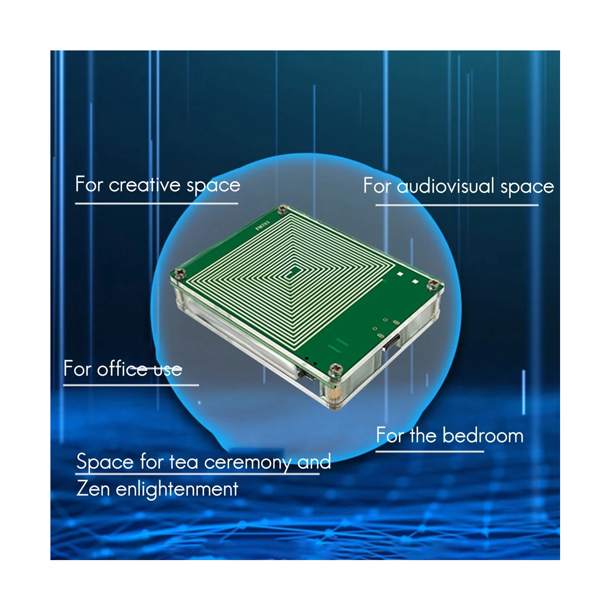 Генератор импульсов Шуманна версия 7 83 Гц ультра-Низкая частота инструмент для