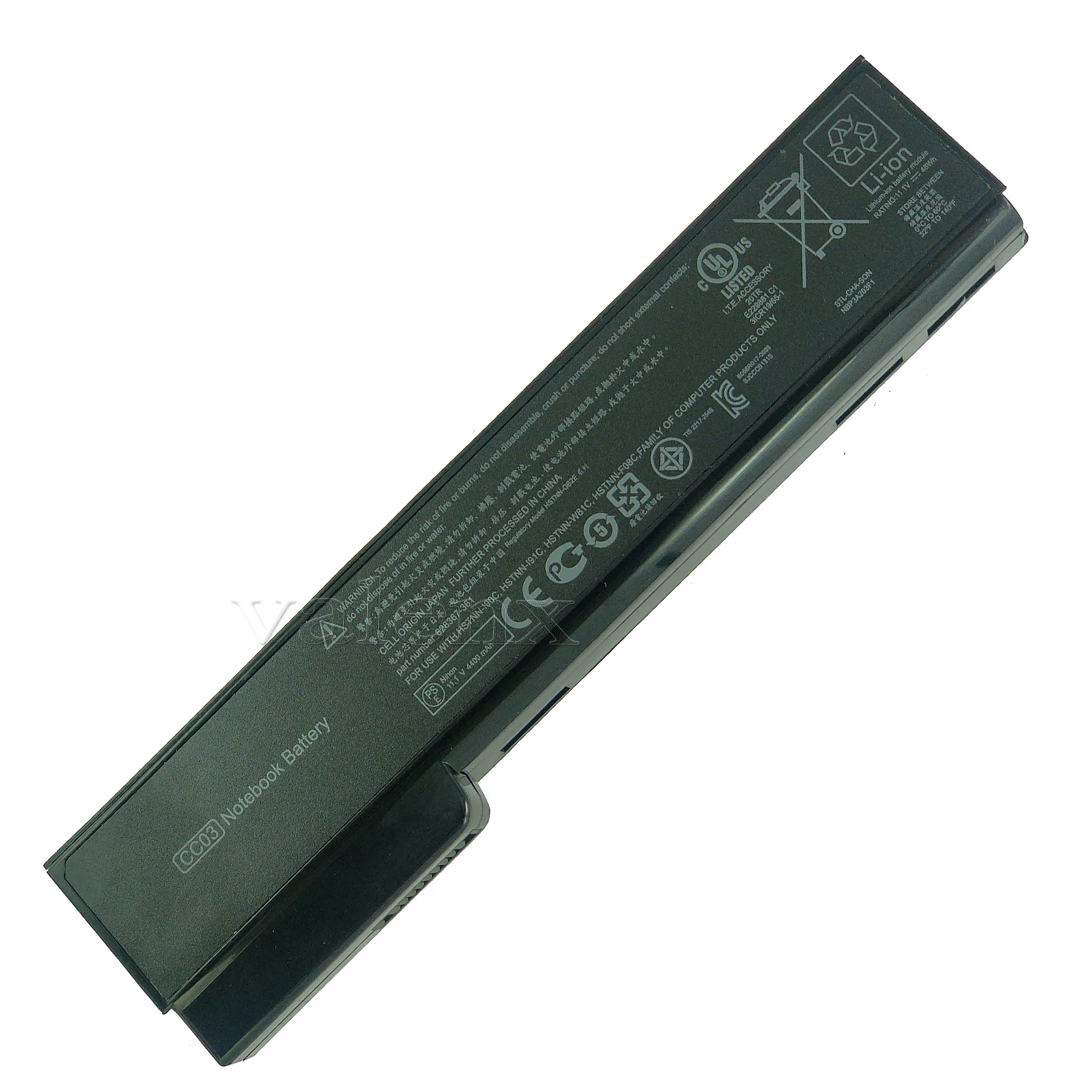 Аккумулятор для ноутбука HP EliteBook 8460p 8470p 8560p 8460w 8470w 8570p ProBook 6460b 6470b 6560b 6570b 6360b 6465b 6475b 6565b